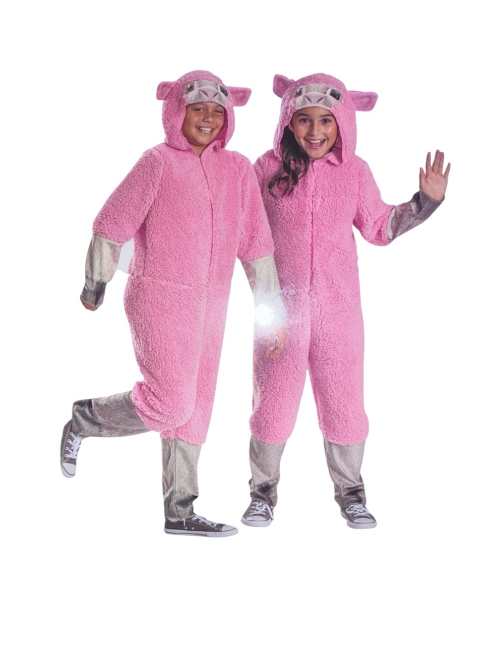 Minecraft Kids Pink Sheep Halloween Costume Dress Up Cosplay Boy’s Child M (7/8)